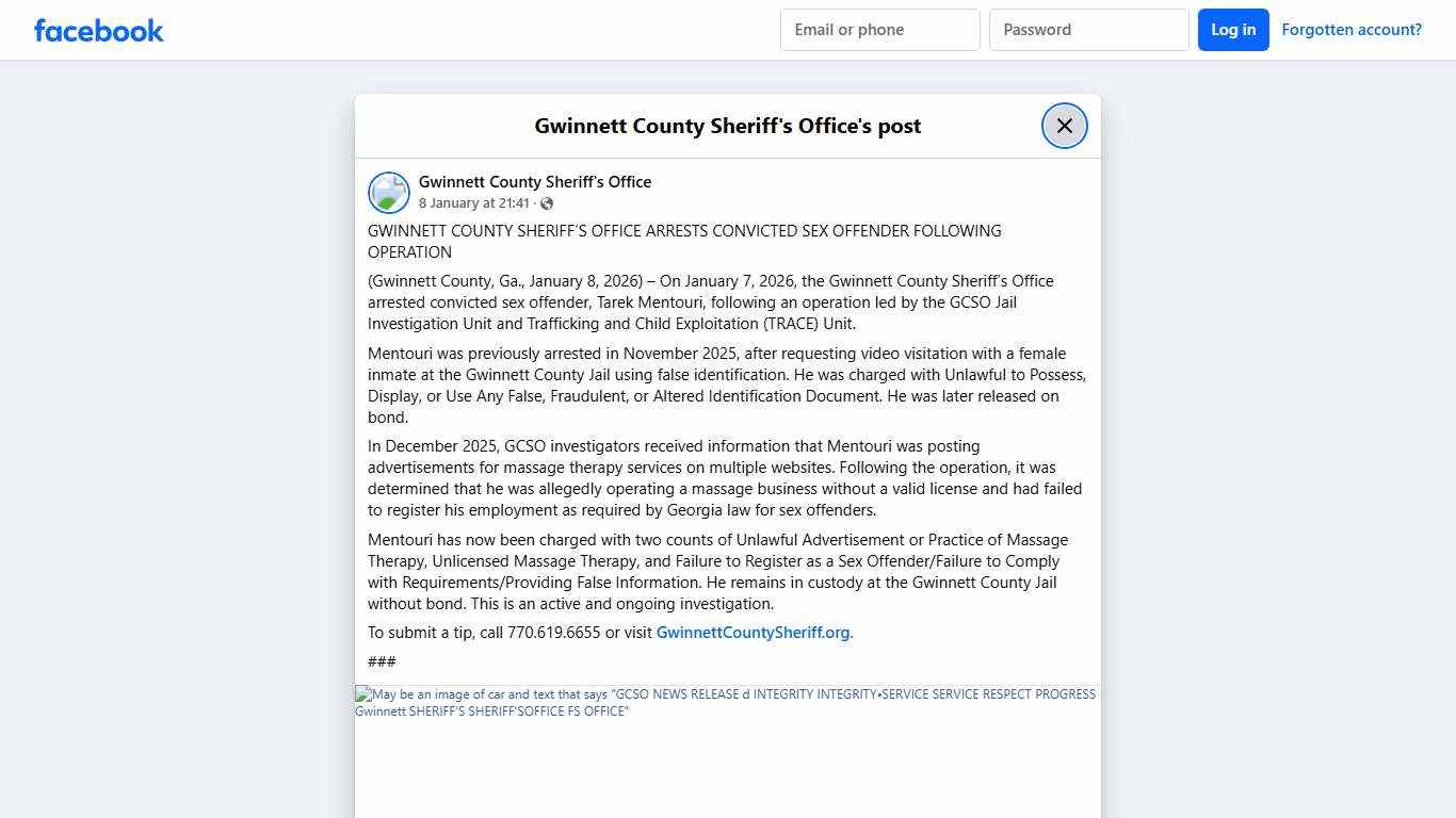GWINNETT COUNTY... - Gwinnett County Sheriff's Office Facebook